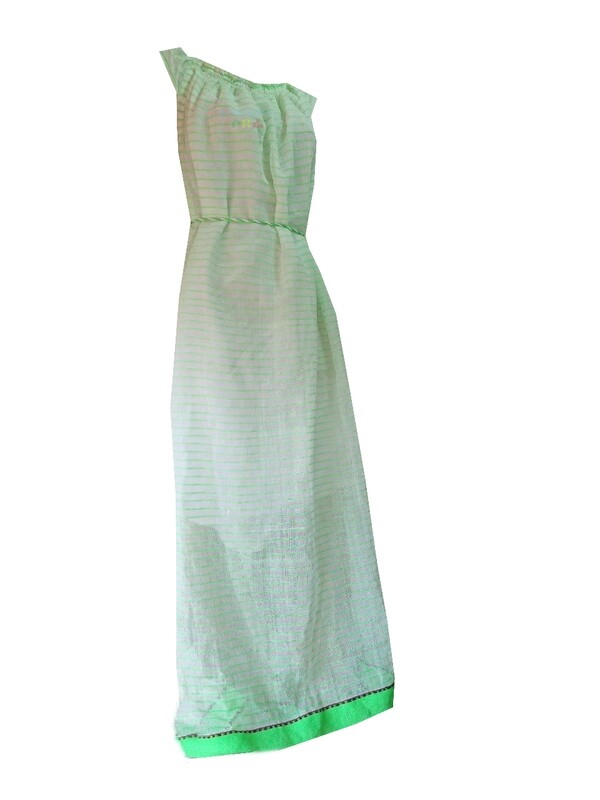 ረዘም ያለ የሀበሻ ልብስ  Ethiopian Traditional Long Dress / free size