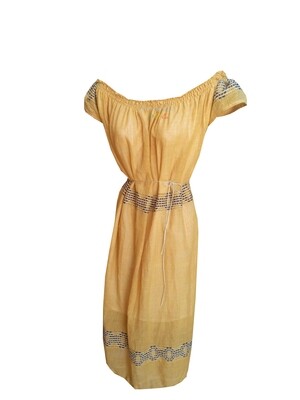 አጠር ያለ የሀበሻ ልብስ  Ethiopian Traditional Short Dress