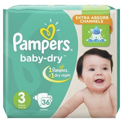ፓምፐርስ ዳይፐር Pampers Diaper (Ethiopia Only)