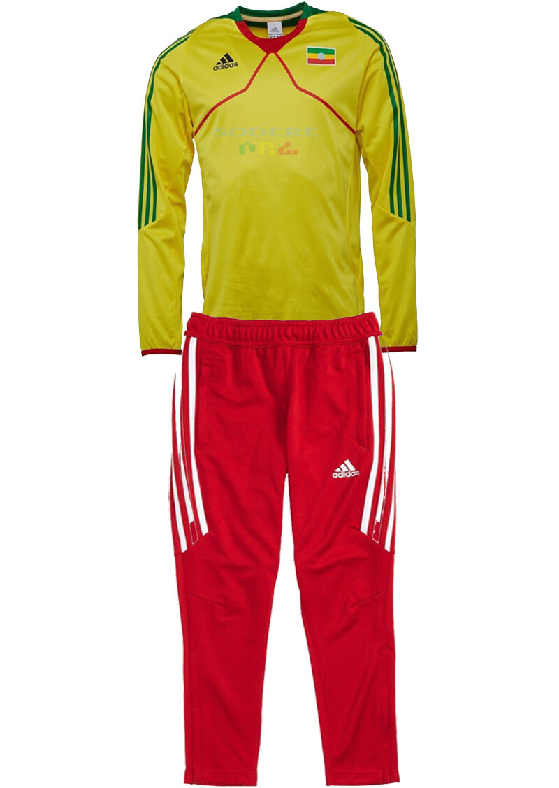 የኢትዮጵያ የስፖርት ቱታ Ethiopian Adidas Sportswear