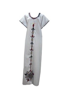 ረዘም ያለ የሀበሻ ቀሚስ Ethiopian Traditional Long Dress