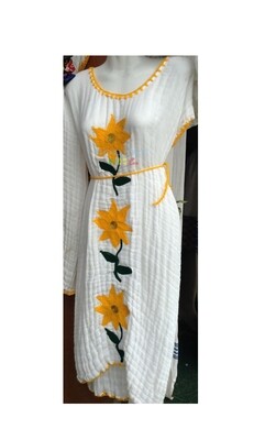 አጓጉል የሀበሻ ቀሚስ  Ethiopian Traditional Dress