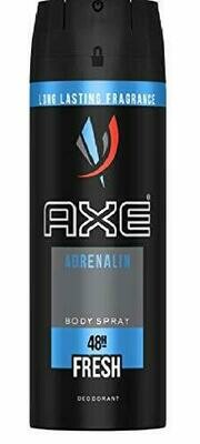 Axe Adrenaline Mens Deodorant Body Spray, 150ml