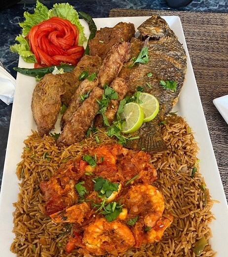 Whole Fish + Fish Fillet and SeaFood fries with Starter (7Sea Sea Resturant)