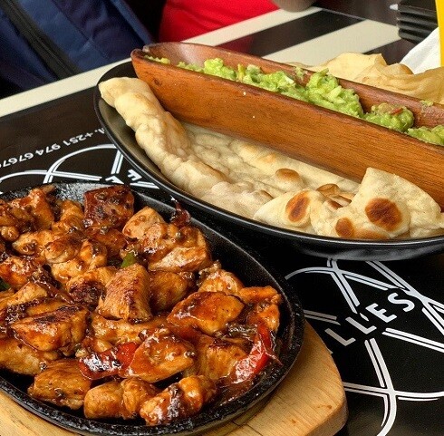 Chicken Fajita ( Millefuilles )