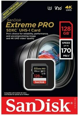 SanDisk 128GB memory cared ( ሚሞሪ ካርድ 128GB)