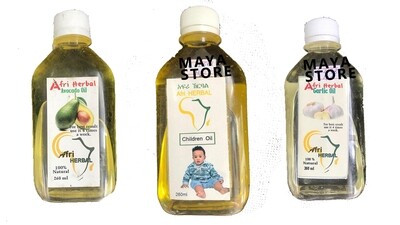 ከእፅዋት የተሰራ ዘይት Afri Herbals oils