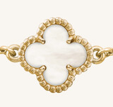 Van Cleef &amp; Arpels 
Sweet Alhambra bracelet, Pendant Shape: Flower