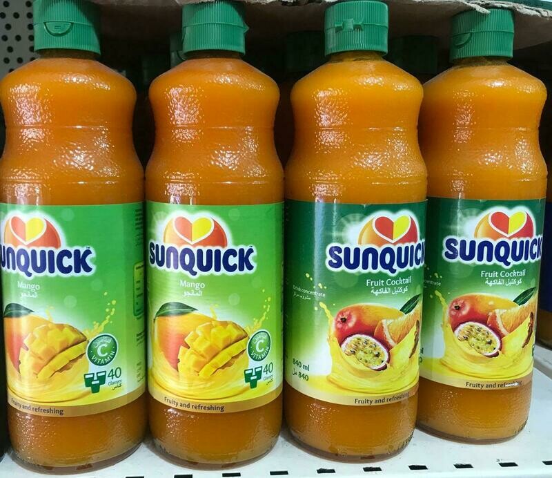 ሰን ክዊክ ጁስ Sun quick Juice