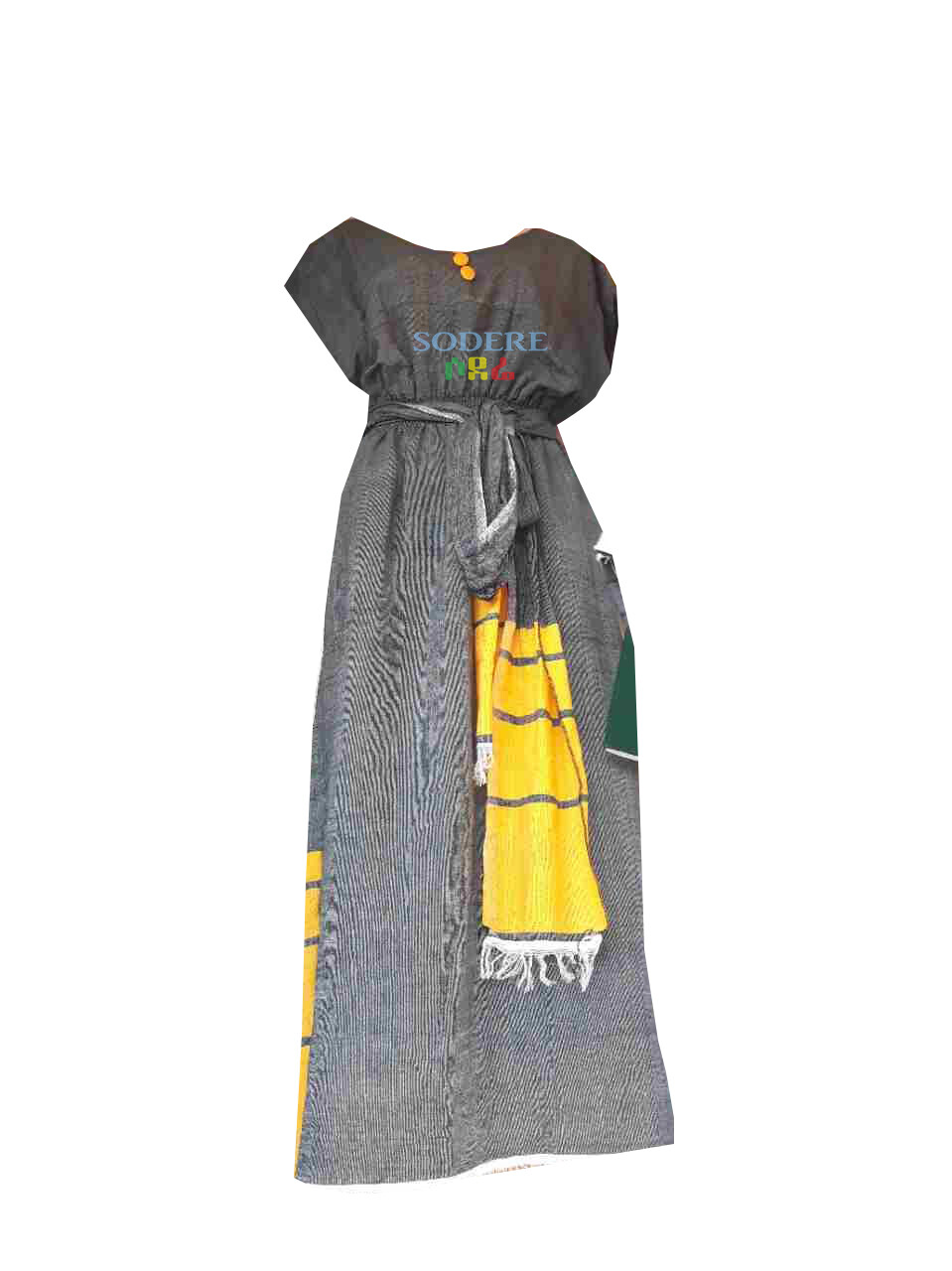 አጠር ያለ የሀበሻ ቀሚስ Ethiopian Traditional Dress
