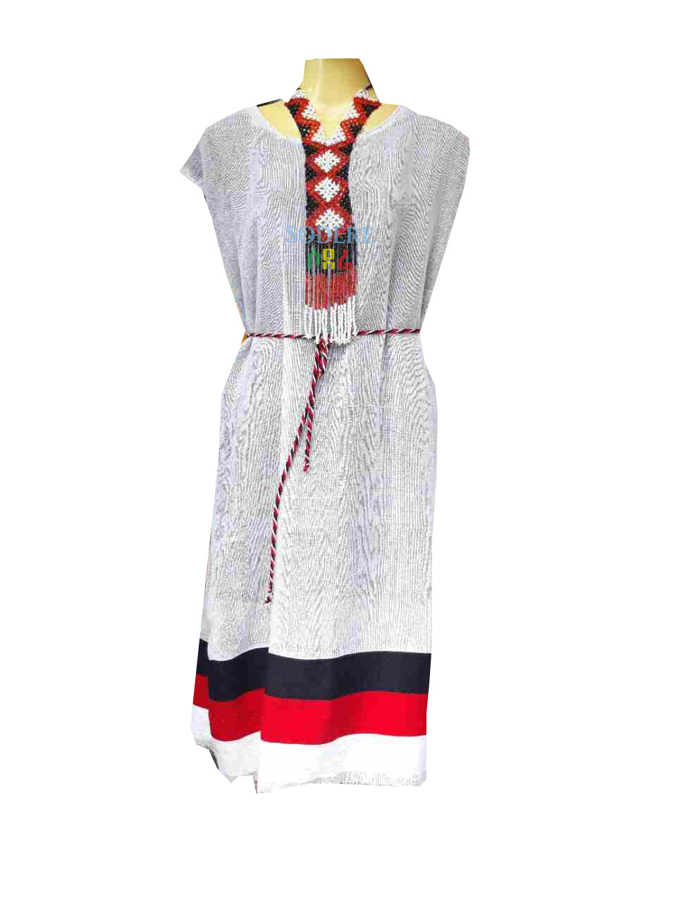 አጠር ያለ የሀበሻ ቀሚስ Ethiopian Traditional Dress