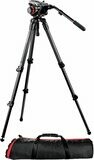 Manfrotto 504HD,535K Video Tripod Kit with 504HD Head and 535 Carbon Fiber Tripod (Black)