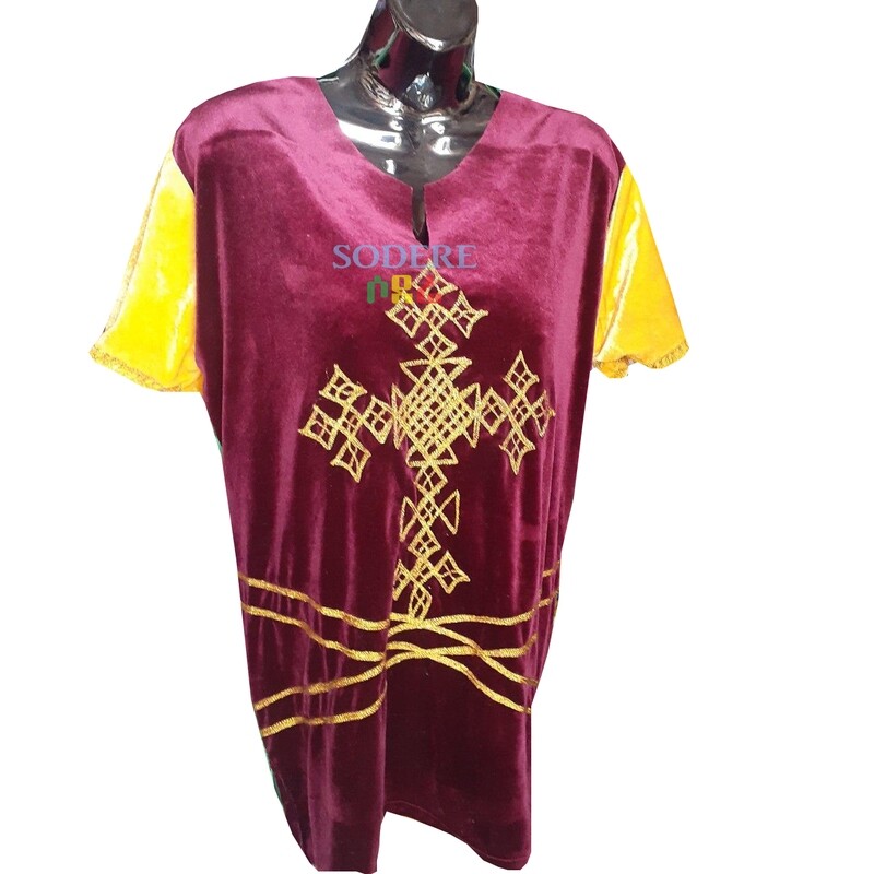 የሴቶች አላባሽ  Ethiopian Traditional Women Top Free Size