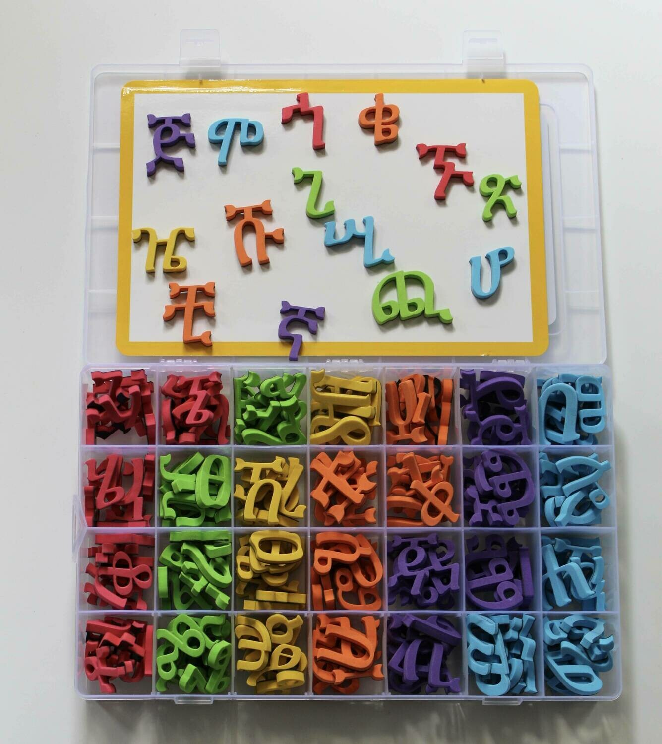 የፊደል መማርያ ማግኔት ለልጆች Amharic Fidel Letters Magnetic | All 231 alphabets | Geez