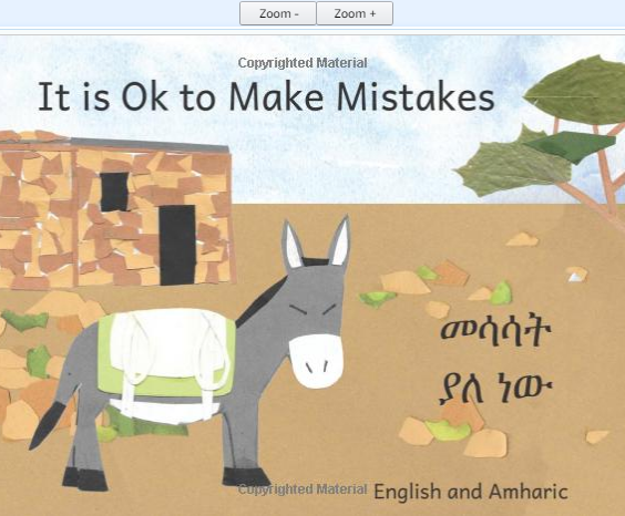 መሳሳት ያለ ነው It Is Ok To Make A Mistakes : In English and Amharic