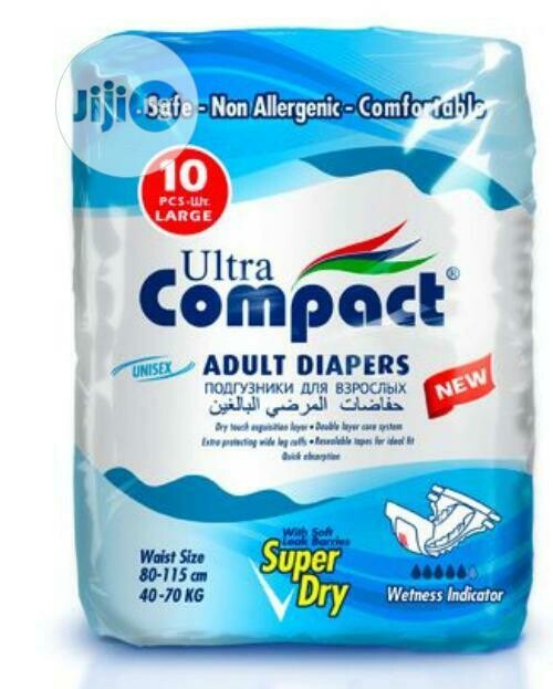 ኮምፓክት የትልቅ ሰው ዳይፐር Ultra Compact Adult Diaper