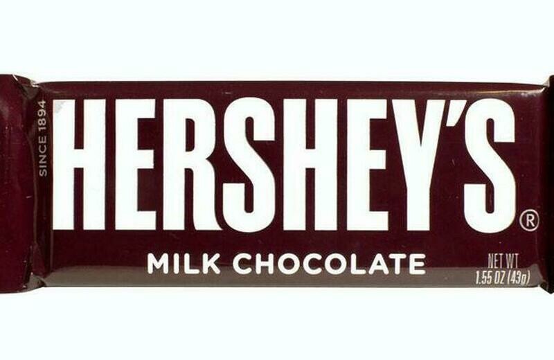 ኅርሺስ የወተት ቼኮሌት Hershey&#39;s milk chocolate