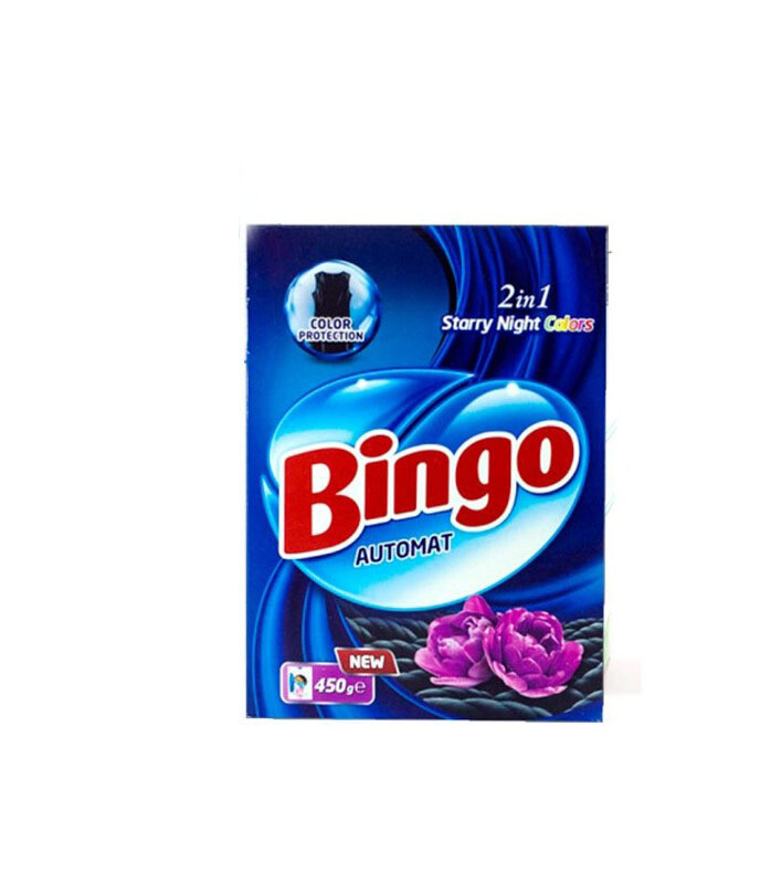 Bingo Laundry Detergent Powder Automatic 450g