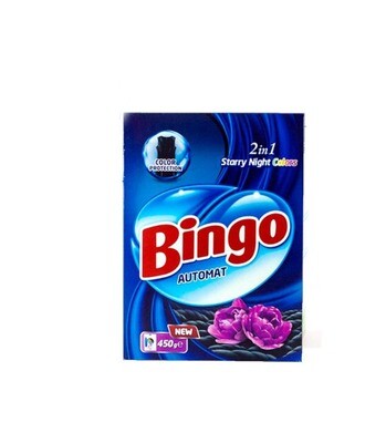 Bingo Laundry Detergent Powder Automatic 450g