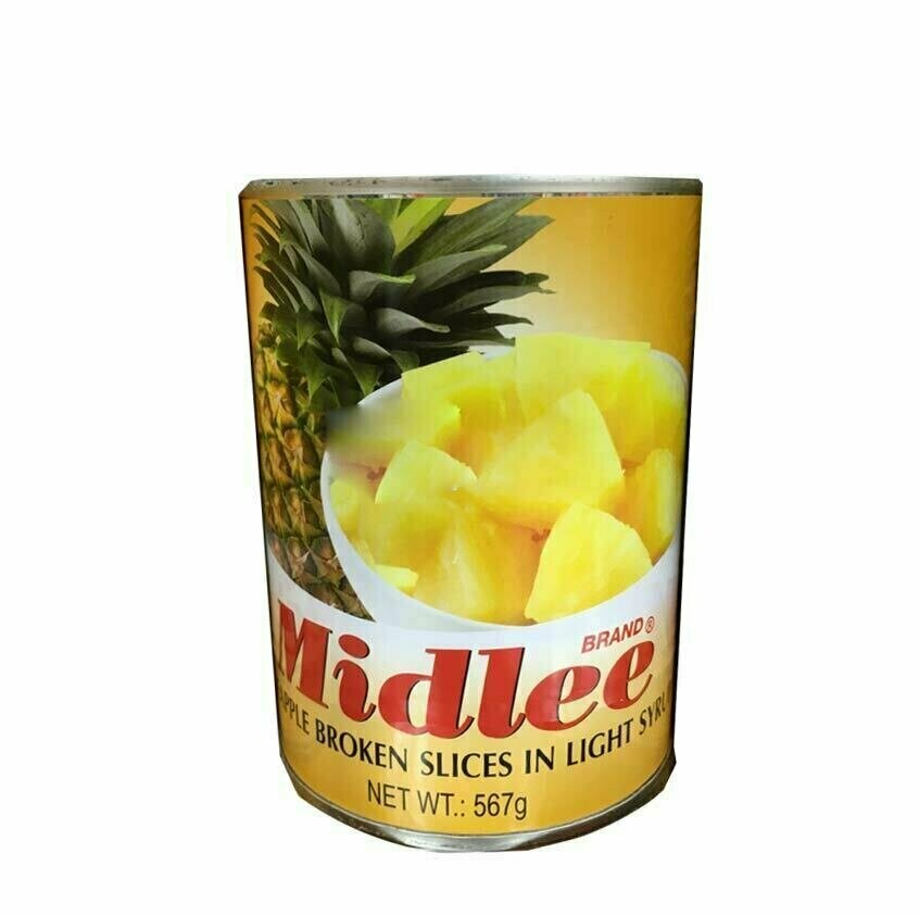 Midlee Pineapple Broken Slices, 567g