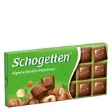 Schogetten Alpine Milk Hazelnut Chocolate 100g