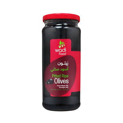 Wadi Food Pitted Ripe Olives