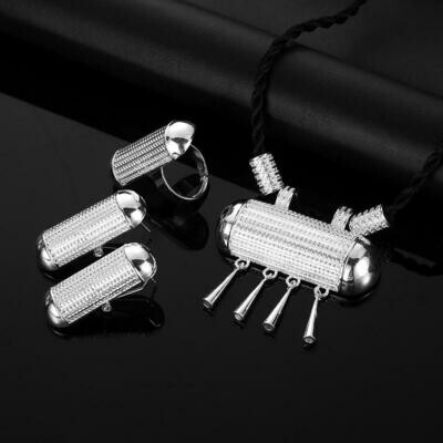 Ring Necklace Bridal-Jewelry-Sets Ethiopian Eritrean African National Clip Ethnic
