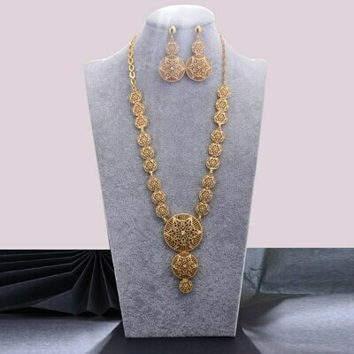 Habesha Jewelry-Sets Wedding Ethiopian/oman Gold-Color WANDO Women