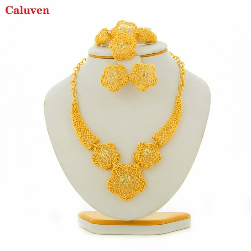 Jewelry-Sets Habesha Ethiopian Sudan Gold-Color African-Dubai Eritrea Bride Women