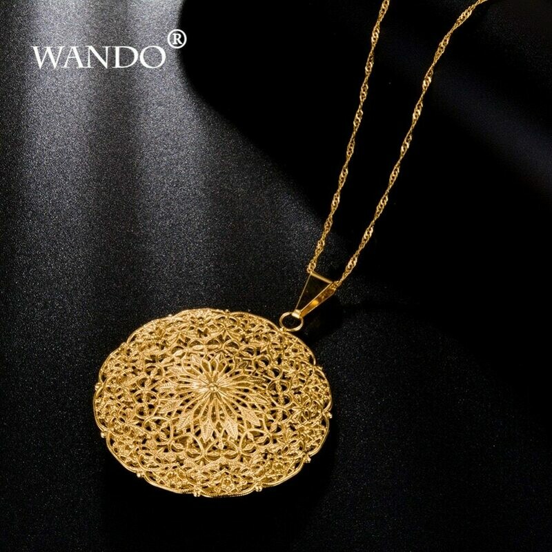 Necklace Pendants Ethiopian Sudan WANDO Nigeria Women for Choker Eritrea Kenya Best-Gift