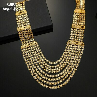 Ethiopian Necklace Jewelry Arab Allah Turkish Islamic African Women Persia Wedding-Gifts