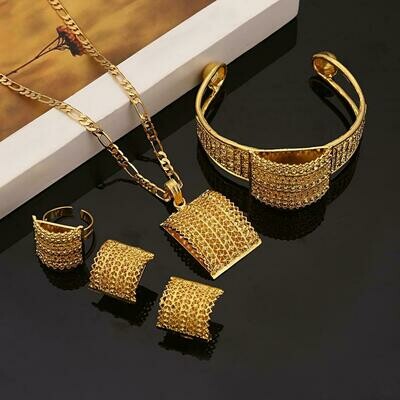 Fashion Jewelry Ethiopian African Gift Gold-Color Women for Best
