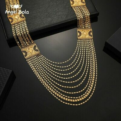 Ethiopian Jewelry Islamic Necklace Arab Allah Turkish-Middle-East Gold-Color Women Gifts
