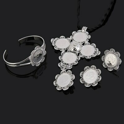 Ethiopian Coin Jewelry Sets Coin Women Trendy Bridal Wedding Eritrea Habesha Jewelry