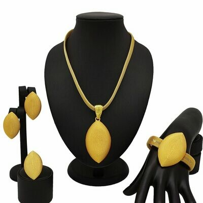 Jewelry-Set Necklace Ethiopian Bridal-Dubai African Beads Wedding-Twist Choker Women