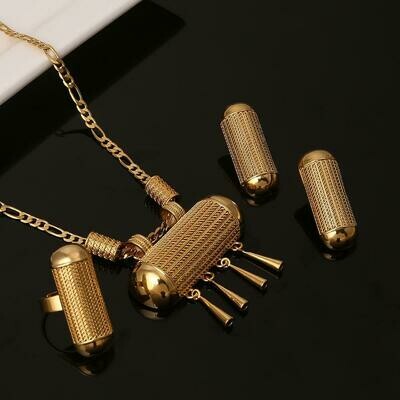 Jewelry-Sets Necklace Earrings Ethiopian African Eritrea-Habesha Wedding-Pendant Gift