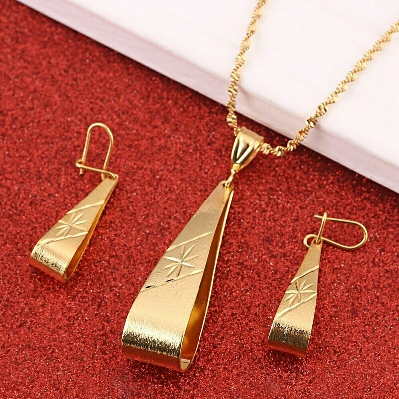 Ethiopian-Set Necklace Arab-Items Jewelry Dubai Pendant Africa Wholesale Fashion Women