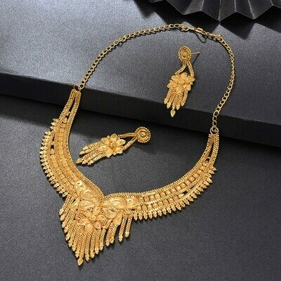 Jewelry-Set WANDO Ethiopian Dubai Bride Wedding-Gifts Gold-Color Nigeria Women Pendant/ring/for