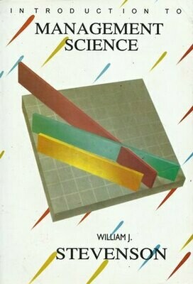 Management Science
[by] በ William J. Stevenson