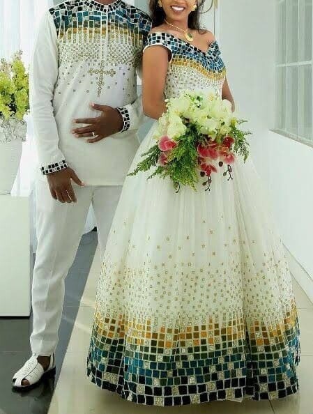 የቤተሰብ የሀበሻ ልብስ  Ethiopian Traditional Family Dress