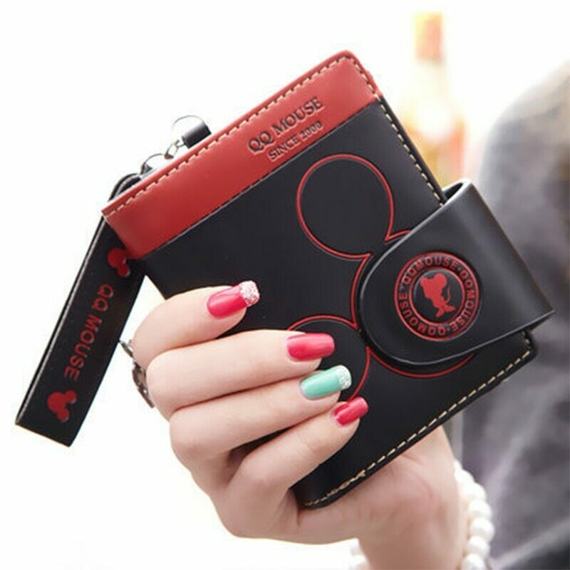 Purse Wallet-Design Coin-Pocket Carteras Credit-Cards Fashion Zipper Women for Mujer