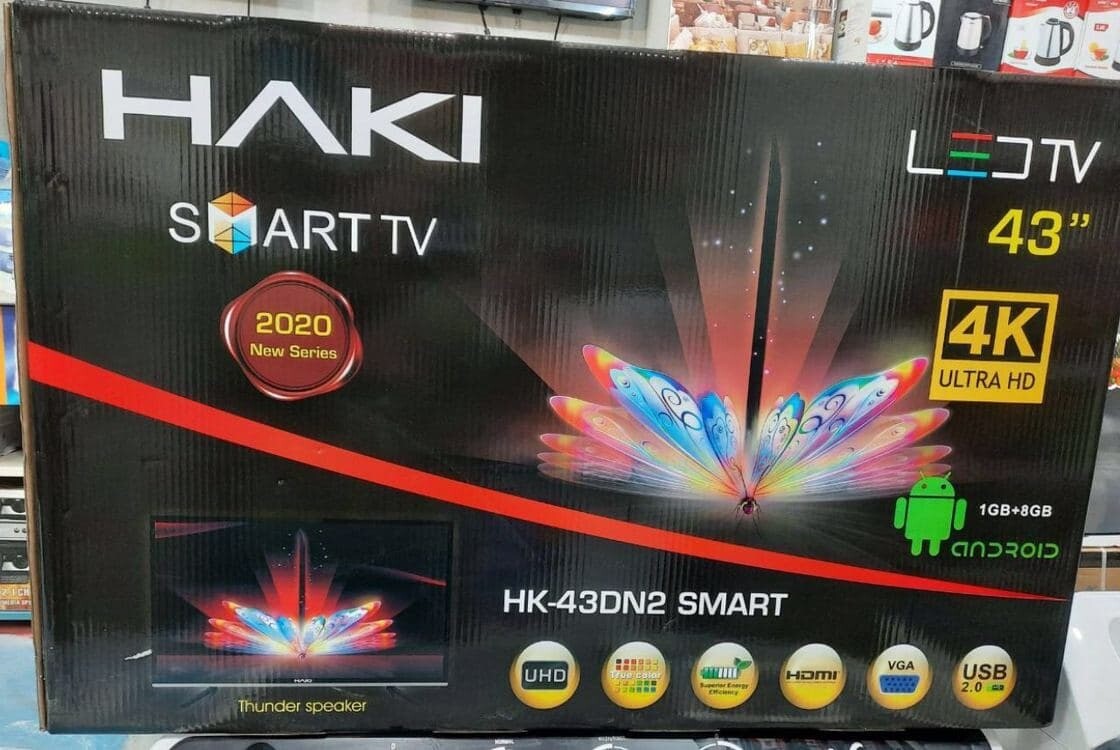 HAKI SMART 4K TV 43 INCH