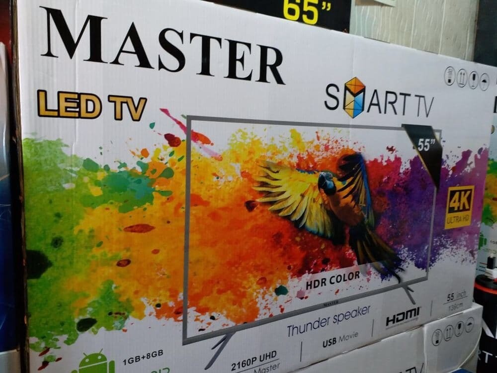 MASTER SMART TV 55 INCH ማስተር ስማርት ቲቪ 55 ኢንች