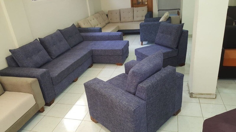 Sofa + Chaise Lounge