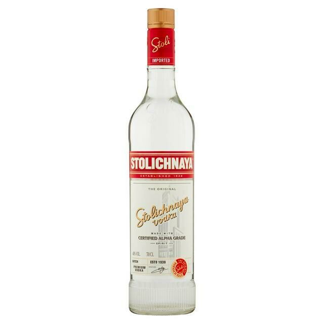STOLICHNAYA VODKA  (Ethiopia Only)