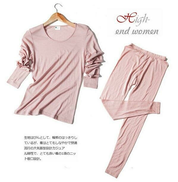 Vinconie Thermal Underwear For Women Thermals Long Johns Set Crew Neck
