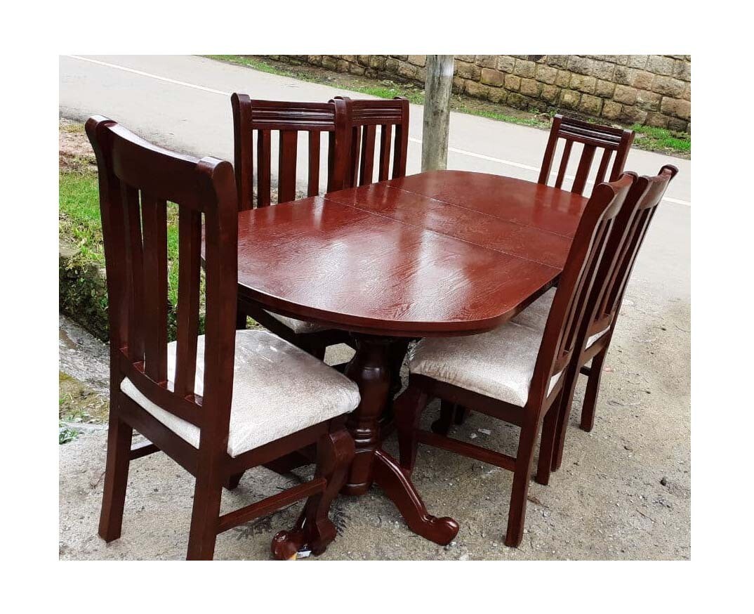 Table And 6 Chair (ጠረንቤዛ እና 6 ወንበር)