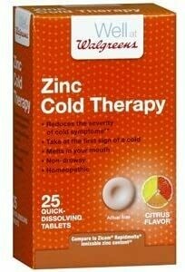 ዚንክ ቀዝቃዛ ሕክምና Zinc Cold Therapy