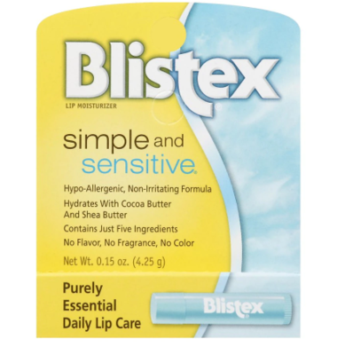 Simple and Sensitive Lip Moisturizer