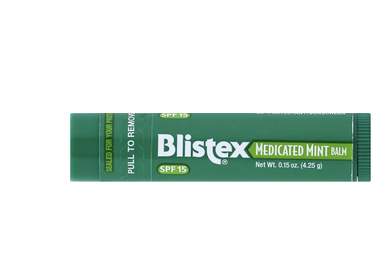 Blistex Medicated Lip Balm Stick SPF 15 Mint